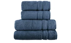 Handtuch-Set Marineblau, 4-teilig  Kuschel Wuschel