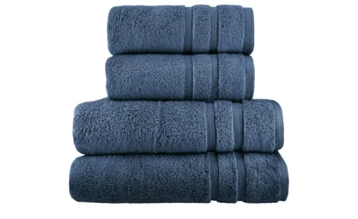 Handtuch-Set Marineblau, 4-teilig  Kuschel Wuschel