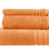 Handtuch-Set Orange, 3-teilig Soft Cotton | Höffner