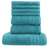 Handtuch-Set Petrol, 7-teilig Soft Cotton | Höffner