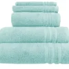 Handtuch-Set Türkis, 5-teilig Soft Cotton | Höffner