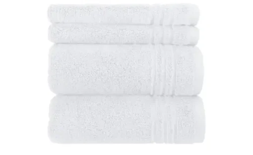 Handtuch-Set Weiß, 4-teilig Soft Cotton | Möbel Höffner