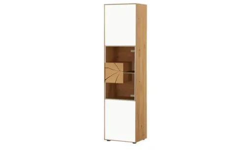 HARTMANN Vitrine Caya | Eiche, Weiß, rechts | Höffner
