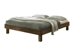 HASENA Massivholz-Bettgestell Rapallo | Nussbaum, 140 cm