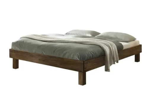 HASENA Massivholz-Bettgestell Rapallo | Nussbaum, 140 cm
