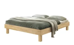 HASENA Massivholz-Bettgestell Rapallo | Eiche, 140 cm
