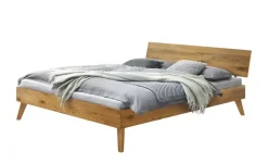 HASENA Massivholz-Bettgestell Ancona | Wildeiche, 140 cm