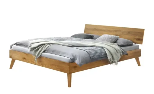HASENA Massivholz-Bettgestell Ancona | Wildeiche, 140 cm