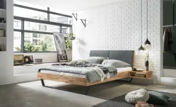 HASENA Massivholz-Bettgestell Pietro | 140 cm, 36 cm