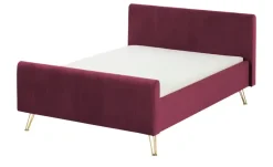 HASENA Polsterbettbestell Combia | Burgund, 140 cm