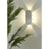HELL-höllisch gutes Licht LED-Außenwandleuchte, Aluminium