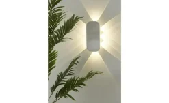 HELL-höllisch gutes Licht LED-Außenwandleuchte, Aluminium