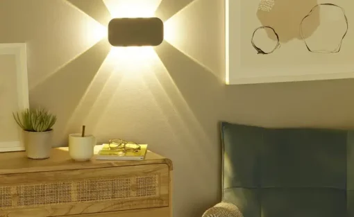 HELL-höllisch gutes Licht LED-Außenwandleuchte, Aluminium