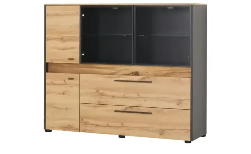 Highboard Light Line 10 | Füße, rund | Möbel Höffner