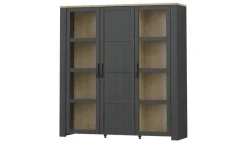 Highboard Toneo | Mooreiche (Nachbildung), Eiche (Nachbildung)