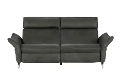 himolla Einzelsofa aus Echtleder 1926 | Grundfunktion, Dunkelgrau