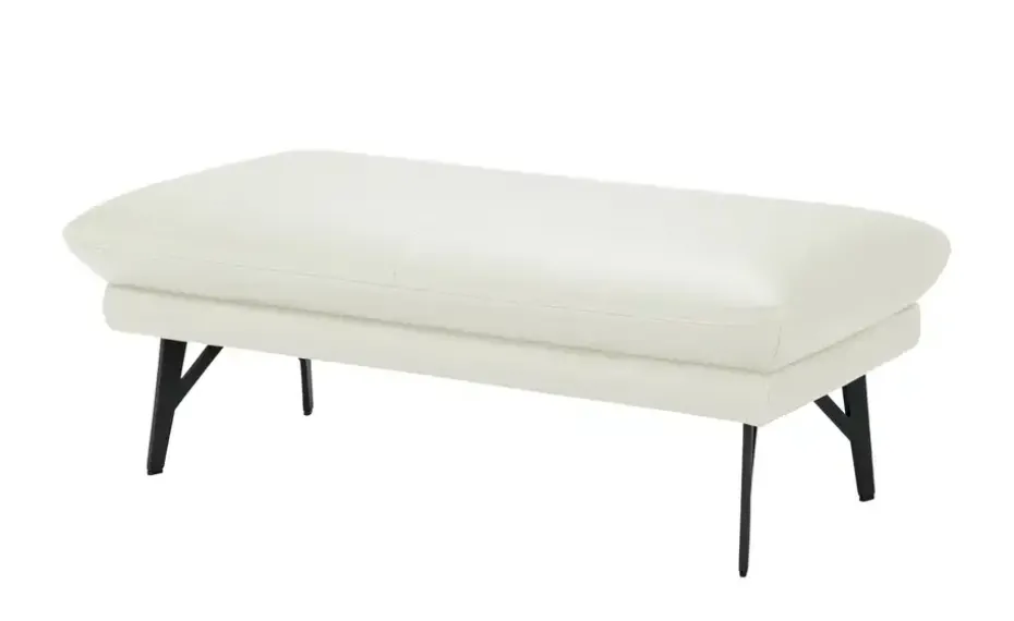 himolla Lederhocker 1928 | Creme | Möbel Höffner