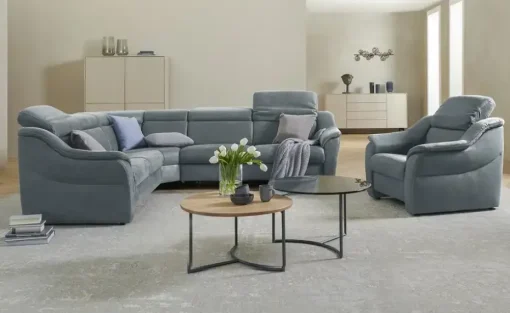 himolla Sessel 9707 | Dunkelblau | Möbel Höffner