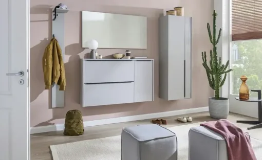 Hängeschrank Brera | Grau, matt | Möbel Höffner
