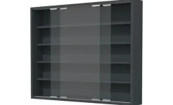 Hängevitrine Agisa | Anthrazit | Möbel Höffner