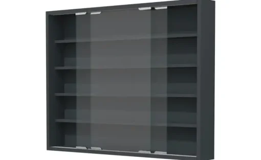 Hängevitrine Agisa | Anthrazit | Möbel Höffner