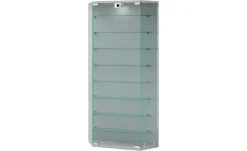 Hängevitrine Benila | silberfarben | Möbel Höffner