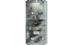 Hängevitrine Benila | silberfarben | Möbel Höffner