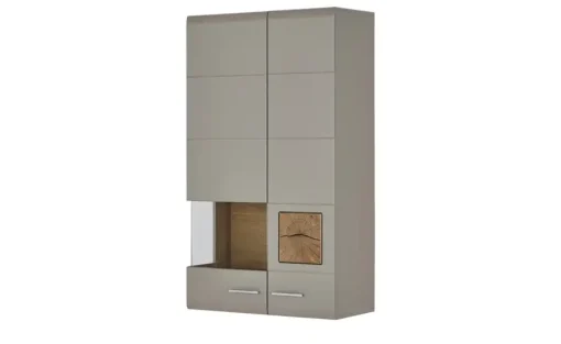 Hängevitrine Cortina | Basaltgrau | Möbel Höffner