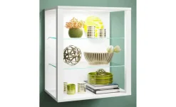 Hängevitrine Glasol | Weiß | Möbel Höffner