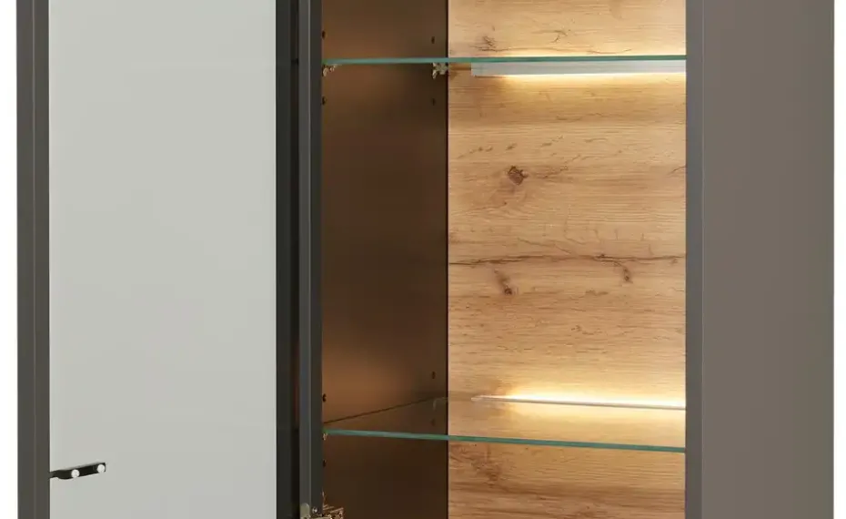 Hängevitrine Light Line 10 | links | Möbel Höffner