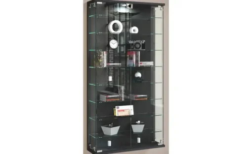 Hängevitrine Relas | Anthrazit | Möbel Höffner