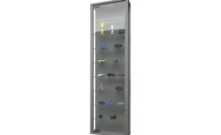 Hängevitrine Stano | Anthrazit | Möbel Höffner