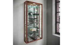 Hängevitrine Vitrosa | Nussbaum (Nachbildung), Nussbaum