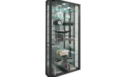 Hängevitrine Vitrosa | Schwarz | Möbel Höffner