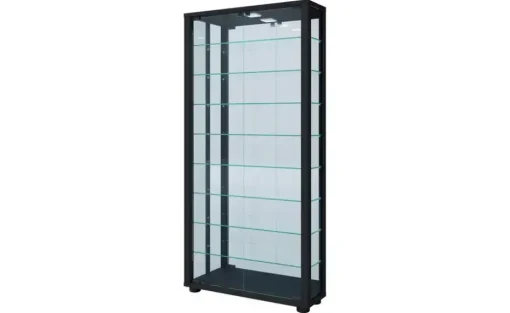 Hängevitrine Vitrosa | Schwarz | Möbel Höffner