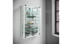Hängevitrine Vitrosa | Weiß | Möbel Höffner