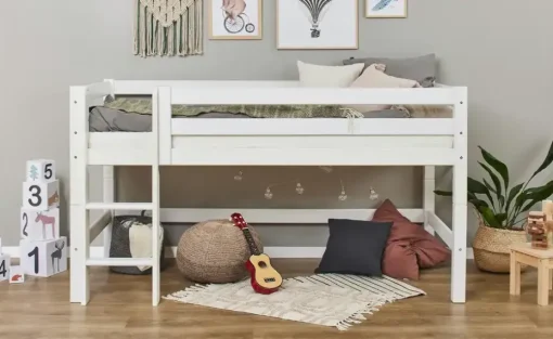 Hochbett ECO Luxury | 209 cm, Mit Rollrost | Höffner