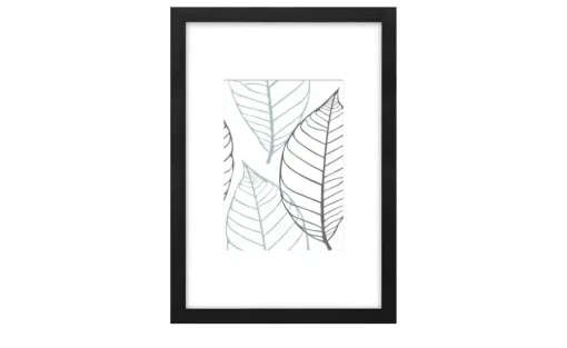 Holzbilderrahmen 21x30 cm Iceland | 21x30 cm, Schwarz