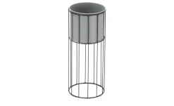 HOME STORY Übertopf auf Metallgestell | 46 cm | Höffner