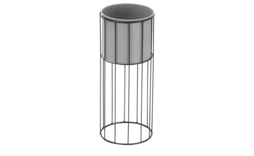 HOME STORY Übertopf auf Metallgestell | 46 cm | Höffner