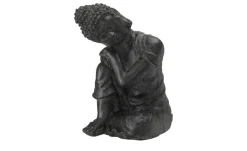 HOME STORY Deko Buddha | Schwarz | Möbel Höffner
