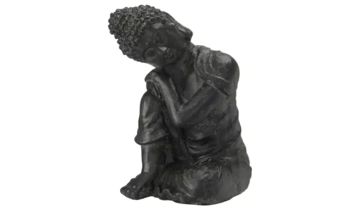 HOME STORY Deko Buddha | Schwarz | Möbel Höffner