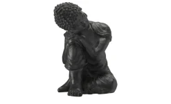 HOME STORY Deko Buddha | Schwarz | Möbel Höffner