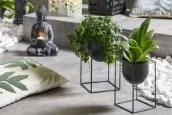 HOME STORY Deko Buddha | Schwarz | Möbel Höffner