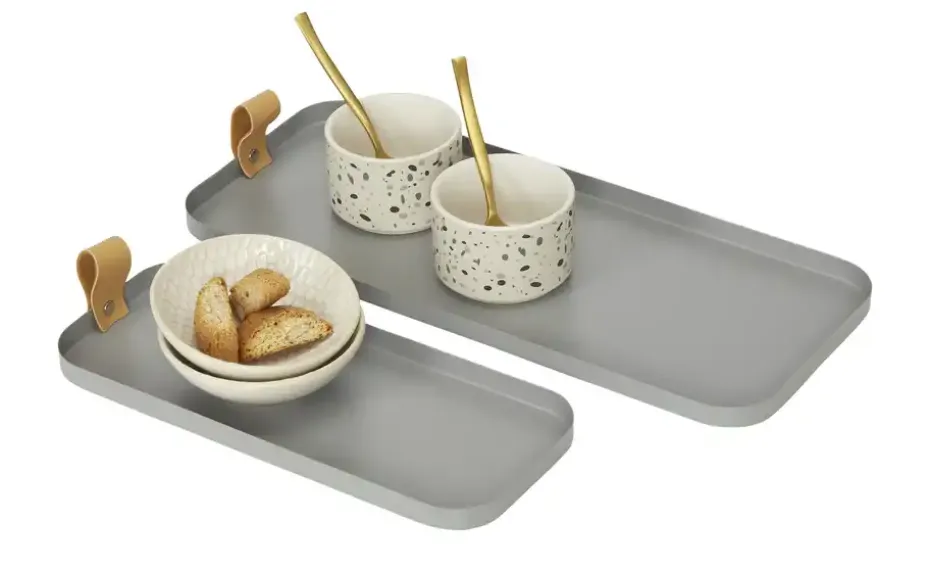 HOME STORY Deko Teller, 2er-Set | Möbel Höffner