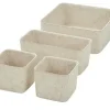 HOME STORY Filzkörbe, 4er Set | Beige | Möbel Höffner