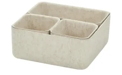 HOME STORY Filzkörbe, 4er Set | Beige | Möbel Höffner