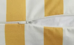 HOME STORY Kissen Sea Breeze | Weiß, Gelb | Höffner