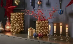 HOME STORY LED Glastannenbaum | Blau | Möbel Höffner