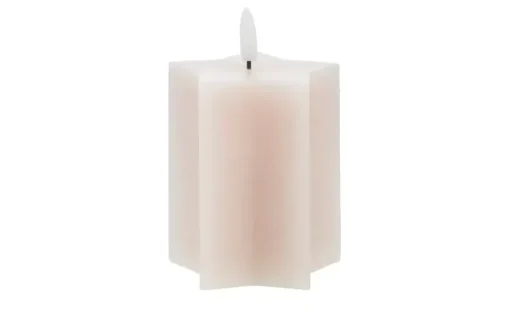 HOME STORY LED Kerze Stern | 13,5 cm | Möbel Höffner